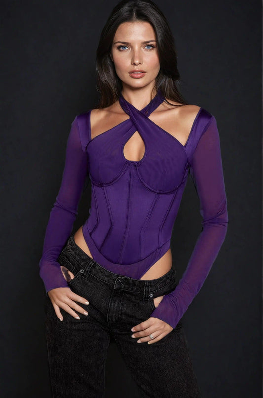 PALOMA CORSET BODYSUIT - CIENNA